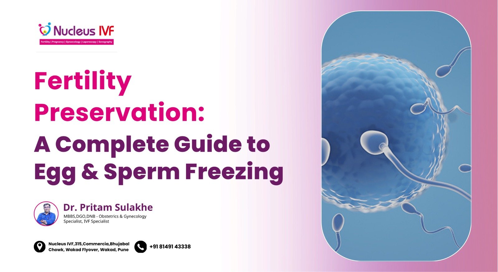 Fertility Preservation – Egg & Sperm Freezing Guide | Dr. Pritam ...
