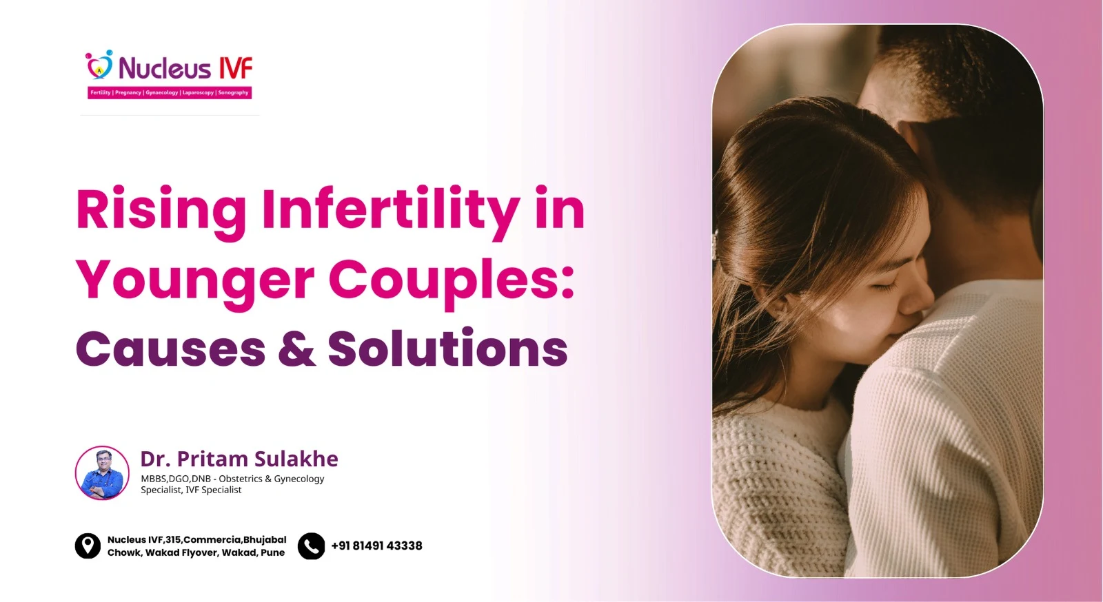Rising Infertility in Younger Couples: Causes & Solutions | Dr. Pritam Sulakhe
