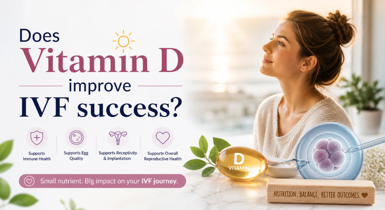 Does Vitamin D Improve IVF Success What the Research Says