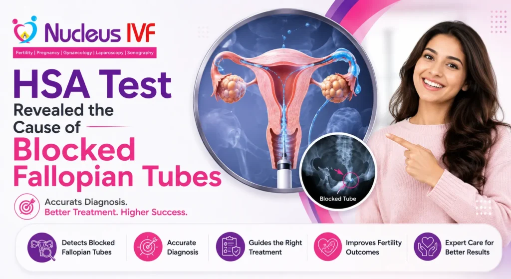 HSA Test Revealed the Cause of Blocked Fallopian Tubes