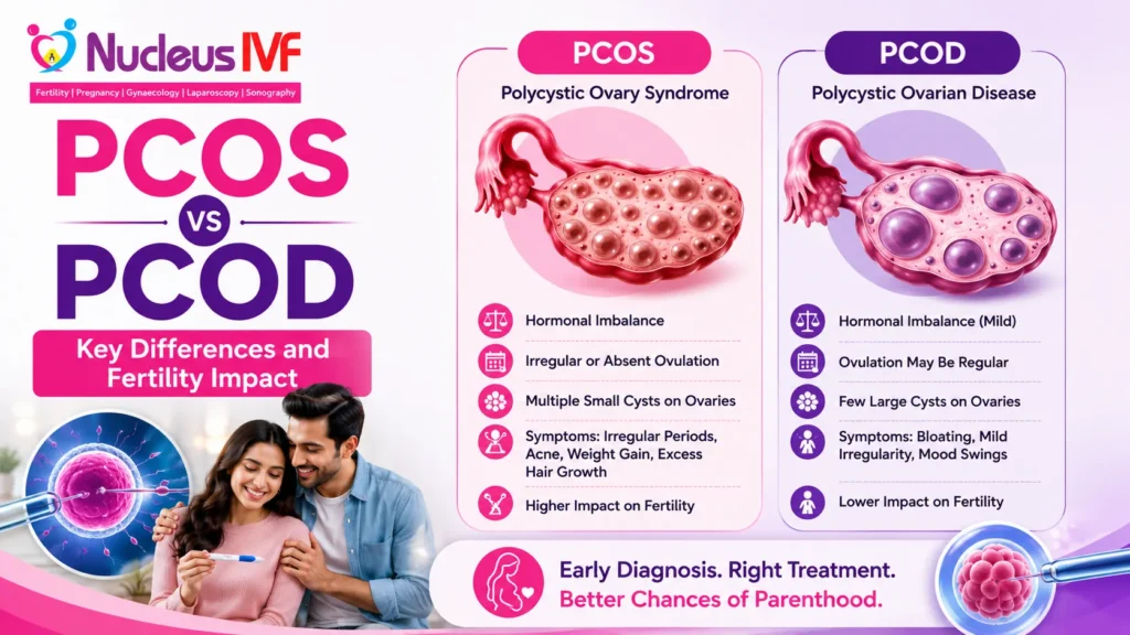PCOS vs PCOD: Key Differences & Fertility Impact